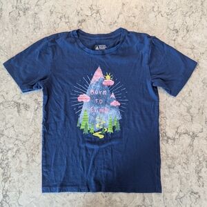 Blue Graphic Tee